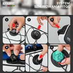 Torba pod ramę roweru Rockbros  Road to Sky TL003, 2 L, wodoodporna, biała - 8