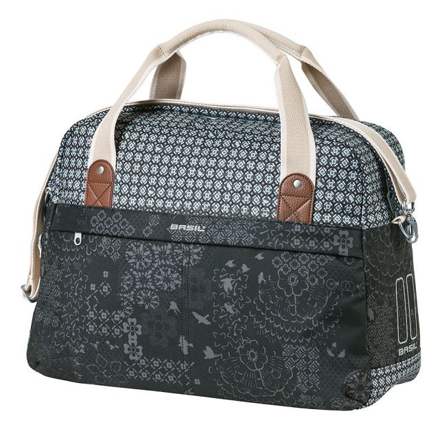 Torba rowerowa  miejska BASIL BOHEME CARRY ALL BAG 18L - charcoal