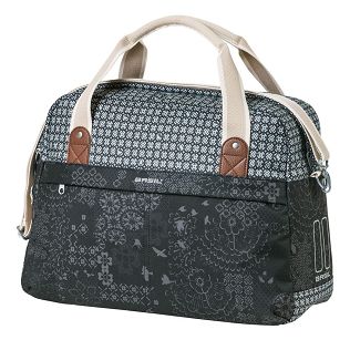 Torba rowerowa  miejska BASIL BOHEME CARRY ALL BAG 18L - charcoal