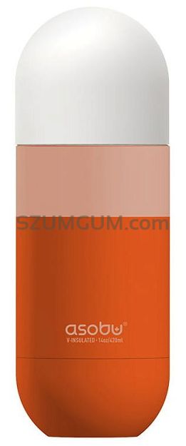 Asobu ORB Butelka termiczna 420ml - pastel orange
