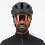 Ultralekki kask rowerowy Rogelli CUORA z matową powierzchnią czarny - 4