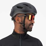 Ultralekki kask rowerowy Rogelli CUORA z matową powierzchnią czarny - 5