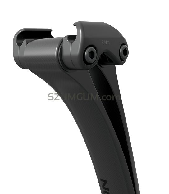 Adapter, jarzmo do sztyc Ergon i Canyon-  ERGON SEAT POST FLIP HEAD KIT FOR CARBON RAILS