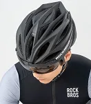 Kask rowerowy Rockbros z szybką, odpinane okulary UV - 12