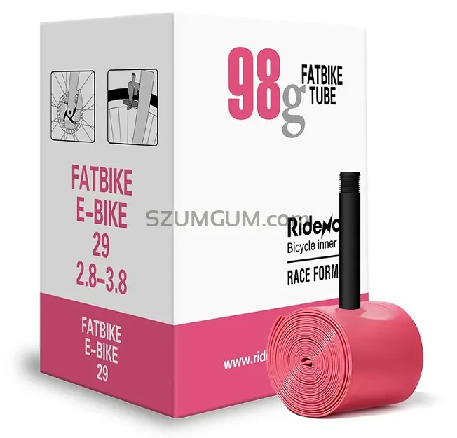 Dętka RideNow TPU Fat Bike / E-bike 29×2,8–3,8″ – AV 45 mm (Auto/Schrader), 98 g