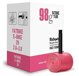 Dętka RideNow TPU Fat Bike / E-bike 29×2,8–3,8″ – AV 45 mm (Auto/Schrader), 98 g