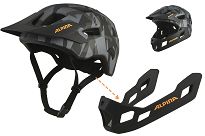 Kask rowerowy młodzieżowy - Alpina RUPI - Black-Camo Orange  50-55cm - 2