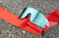 Okulary TIFOSI RAIL RACE CLARION satin vapor (2 szkła Clarion Orange 13%, Clear 90% ) - 4
