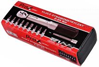 Klucz dynamometryczny Prox 2-24 Nm - zestaw w walizce - 3