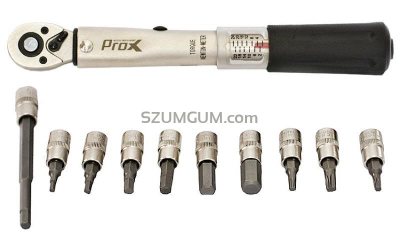 Klucz dynamometryczny Prox 2-24 Nm - zestaw w walizce