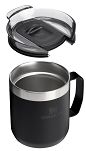 Kubek kempingowy z pokrywką Stanley Camp Mug 0,35L - Czarny - 3