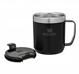 Kubek kempingowy z pokrywką Stanley  Camp Mug 0,35L - Czarny - 5