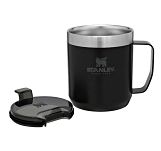 Kubek kempingowy z pokrywką Stanley  Camp Mug 0,35L - Czarny - 5