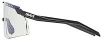 Okulary fotochromowe UVEX Pace Stage V - black matt / mirror blue - 2