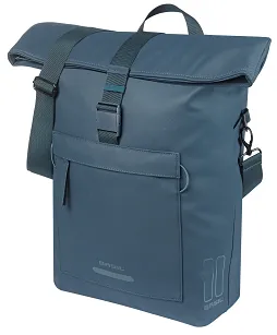 Torba miejska Basil Brooklyn - Shoulder Bag MIK Hooks - 17L - navy