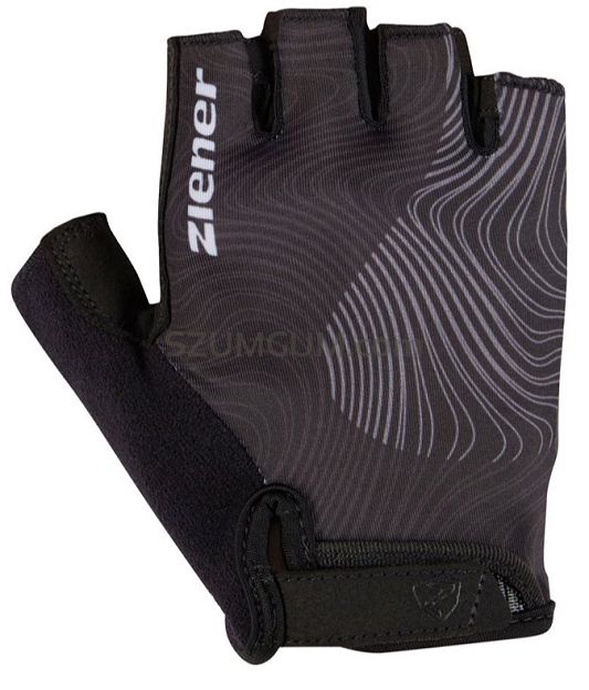 Rękawiczki rowerowe damskie Ziener CLENI-Z LADY - Czarne