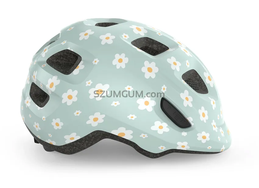 Kask dla najmłodszych MET Hooray - flowers matt