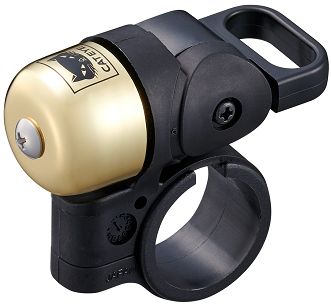 Dzwonek rowerowy CatEye NIDO OH-1500 złoty