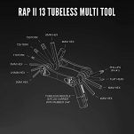 Kluczyk podręczny LEZYNE RAP II 13, 13 kluczy TUBELESS - 3