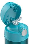 Termos dziecięcy ze słomką Thermos FUNtainer 355ml - turkusowy - 4