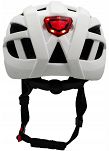 Kask rowerowy Sahoo In-mould z lampką biały - 3