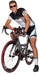 Rogelli TEAM - koszulka rowerowa - 001.965 black/Italian - Rozmiar S - 3