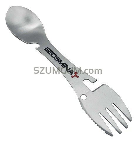 Łyżko widelec - Geosmina Spork – Steel Silver