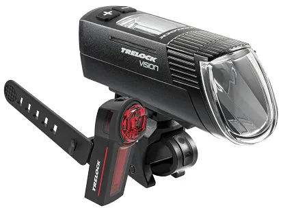 Zestaw lamp Trelock LS 760 I-GO Vision 100 Lux Set – Brake light