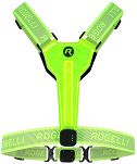 Kamizelka z diodami LED Rogelli, odblaskowa żółta - 2
