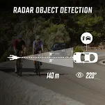 Inteligentna lampa tylna Sigma Radar Reco 81 Link - 6