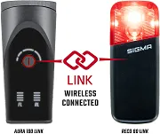 Inteligentna lampa tylna Sigma Radar Recco 81 Link - 10