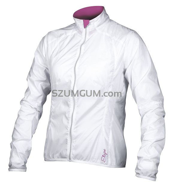 Damska wiatrówka Etape Gloria - biało/różowa Rozmiar XL