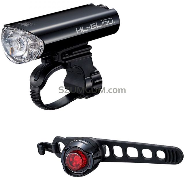 Zestaw lamp CatEye HL-EL160 / SL-LD160-R