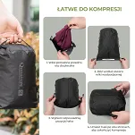 Ultralekki wodoodporny worek kompresyjny Qunature H54 olive - 3L | 6L | 12L - 7