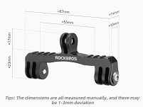 Adapter, rodzielacz - Rockbros FK-312 - 4
