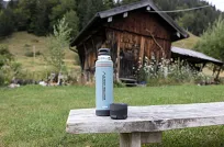 Thermos 0,9L Mountain - Termos z kubkiem do warunków ekstremalnych - niebieski - 5