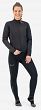 Damska kurtka softshell z oddychającym panelem na plecach Rogelli CORE, czarna - 5