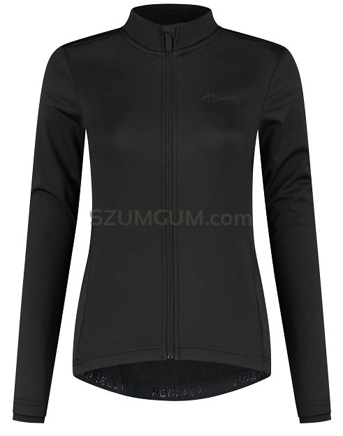 Damska kurtka softshell z oddychającym panelem na plecach Rogelli CORE, czarna