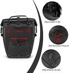 Sakwa rowerowa Rockbros AS-002-1BK black / 20- 27L - 6