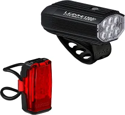 Zestaw lampek Lezyne Lite Drive 1200+ / KTV Drive Pro+