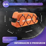 Torebka na górę ramy Rockbros 039-1, 1L, orange - 3