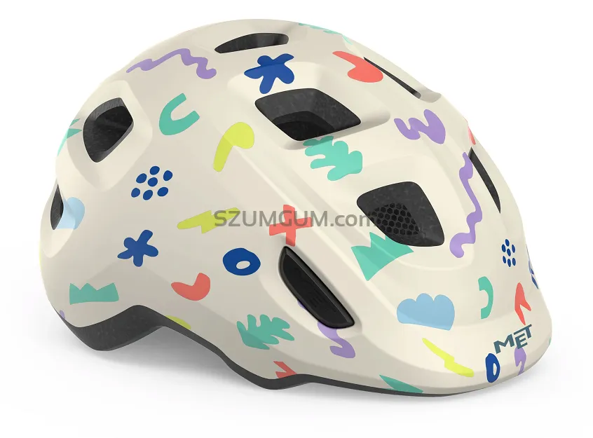 Kask dla najmłodszych MET Hooray - icons matt