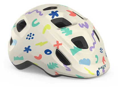 Kask dla najmłodszych MET Hooray - icons matt