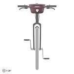 Torba na kierownicę Ortlieb Ultimate six urban 5L - Ash rose - 4