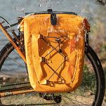 Sakwa rowerowa Rockbros AS-002-2 grey / 25- 32L - 14