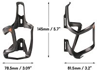 Koszyk na bidon Granite Aux Carbon Bottle Cage with Strap Kit - 3