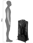 Torba podróżna, ekspedycyjna na kółkach i plecak w jednym - Ortlieb Duffle RS 110L - Black - 11