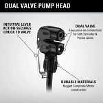 Końcówka do pompki Lezyne DUAL VALVE PRESTA/SCHRADER - 3