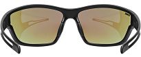 Okulary sportowe UVEX Sportstyle 806 - black matt / mirror blue - 3