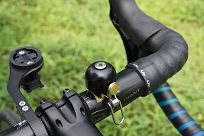 Dzwonek rowerowy stalowy Rockbros Retro czarny - 4